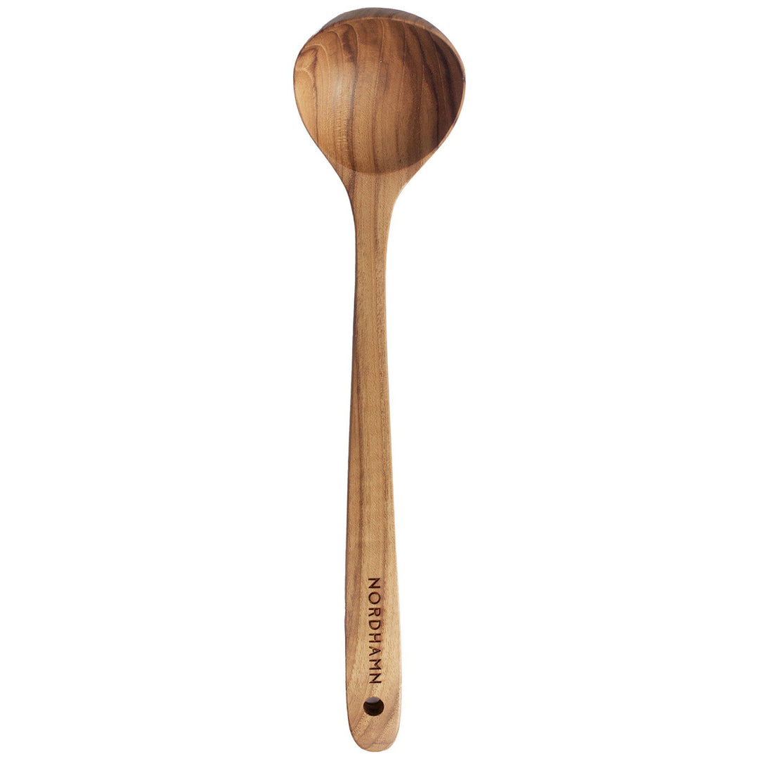 Nordhamn Nordhamn Suppeske 31 cm, teak ❤ frontbillede (Suppeøse)