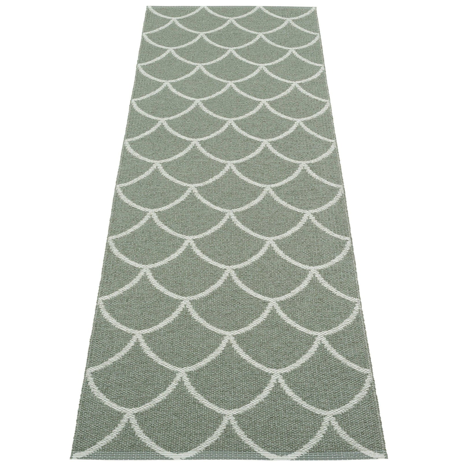 Pappelina Pappelina Gulvtæppe Kotte, 70 x 225 cm., army/sage – vinkelbillede (Tæpper)