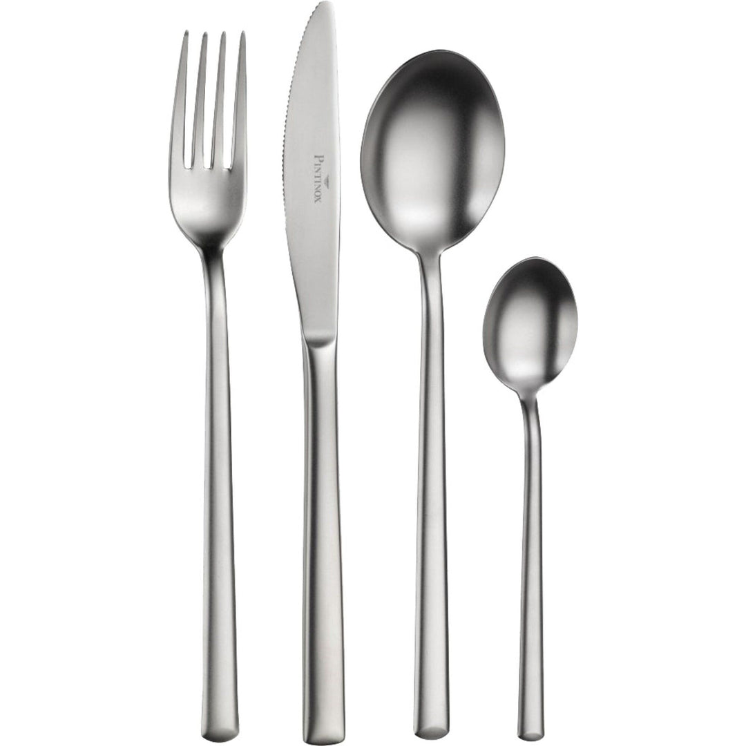 Pintinox Pintinox Synthesis bestiksæt 24 dele, mat sølv ❤ produktfoto (Bestikssæt)