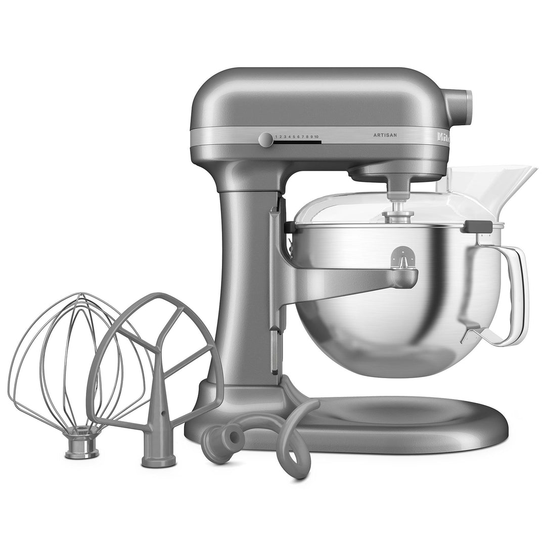 Se Kitchenaid Artisan 5KSM60SPX køkkenmaskine med løftearm 5,6 liter, contour silver ✔ Stort online udvalg i Kitchenaid - Køb online på udsalg og tilbud lige nu ✔ Meget billig fragt og hurtig levering: 1 - 2 hverdage - Varenummer: KTCH-60826 og barcode / Ean: 8003437630583 på lager - Udsalg på Hjem og madlavning, Bad Spar op til 67% - Over  785 kendte brands på udsalg