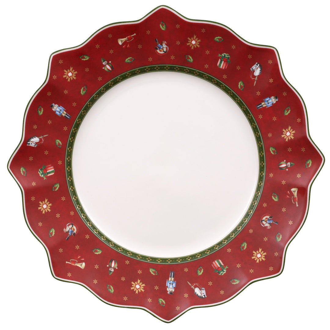 Villeroy & boch Villeroy & boch Toys Delight tallerken 28 cm, rød ❤ detaljebillede (Plade)