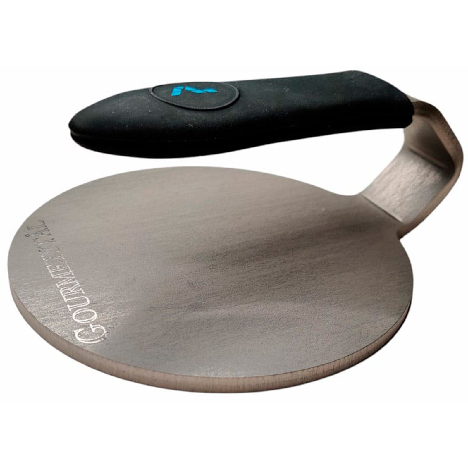 Gourmetstål Gourmetstål Smash rund grillpresser – produktvisning (Burgerpresser)