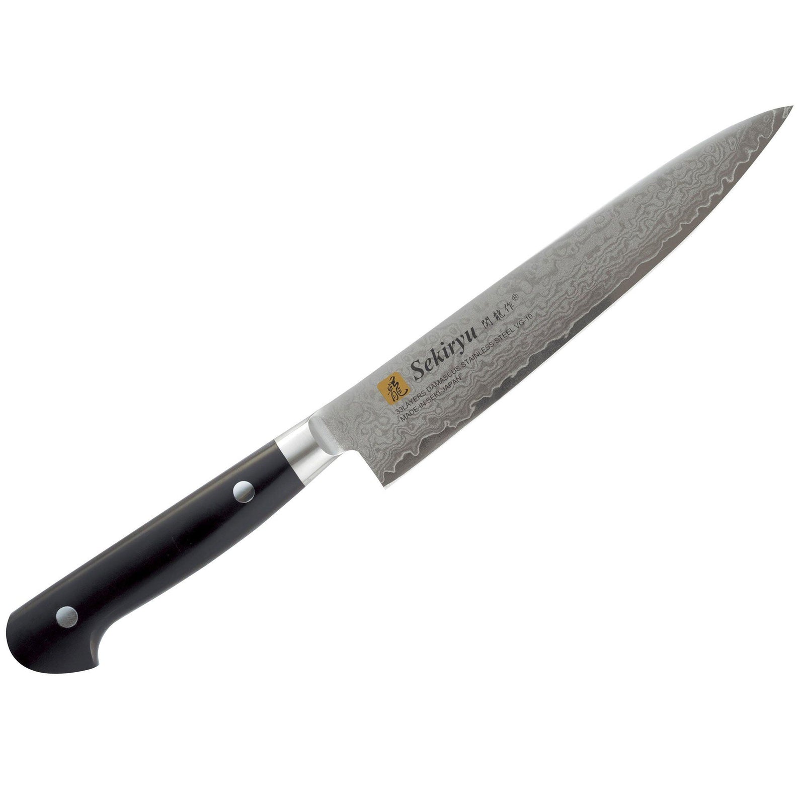 Sekiryu Sekiryu Damask Grønnsakskniv 15 cm – produktvisning (Grøntsagskniv)