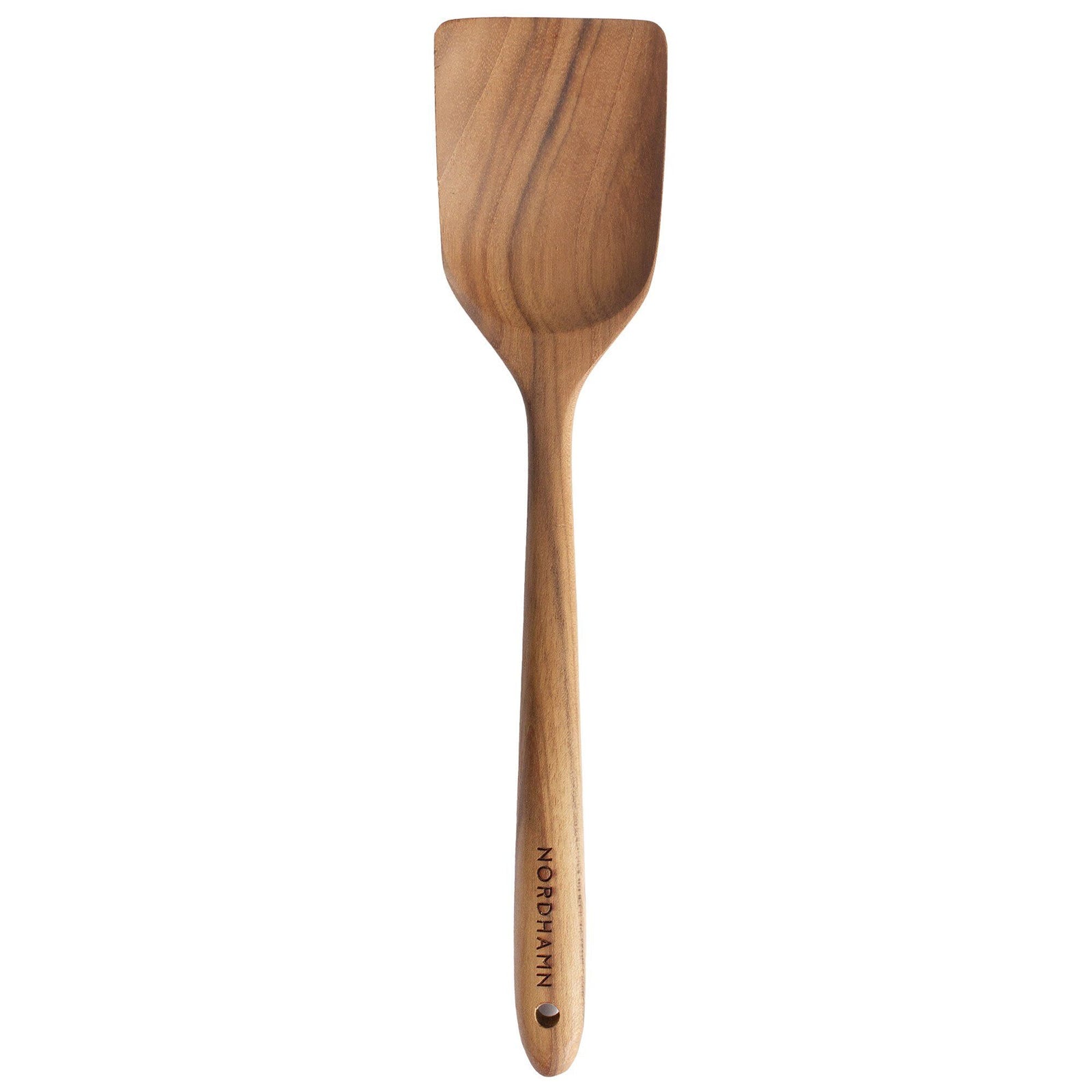 Nordhamn Nordhamn Stegespade 34 cm, teak – close-up (Stegepade)