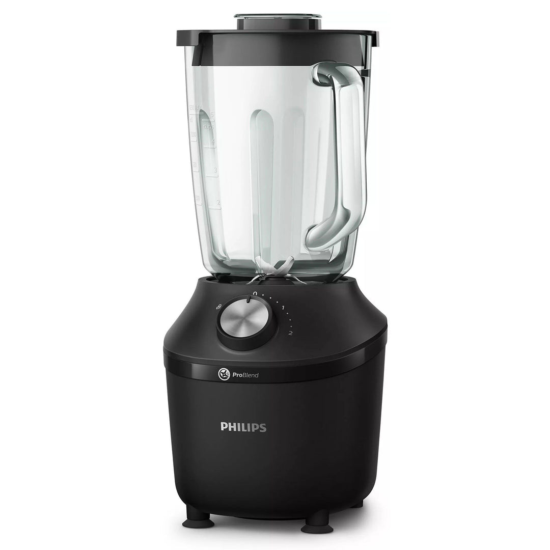 Philips Philips HR2291/01 3000 Series blender, 600 watt, glas – vinkelbillede (Mixer & Blender)