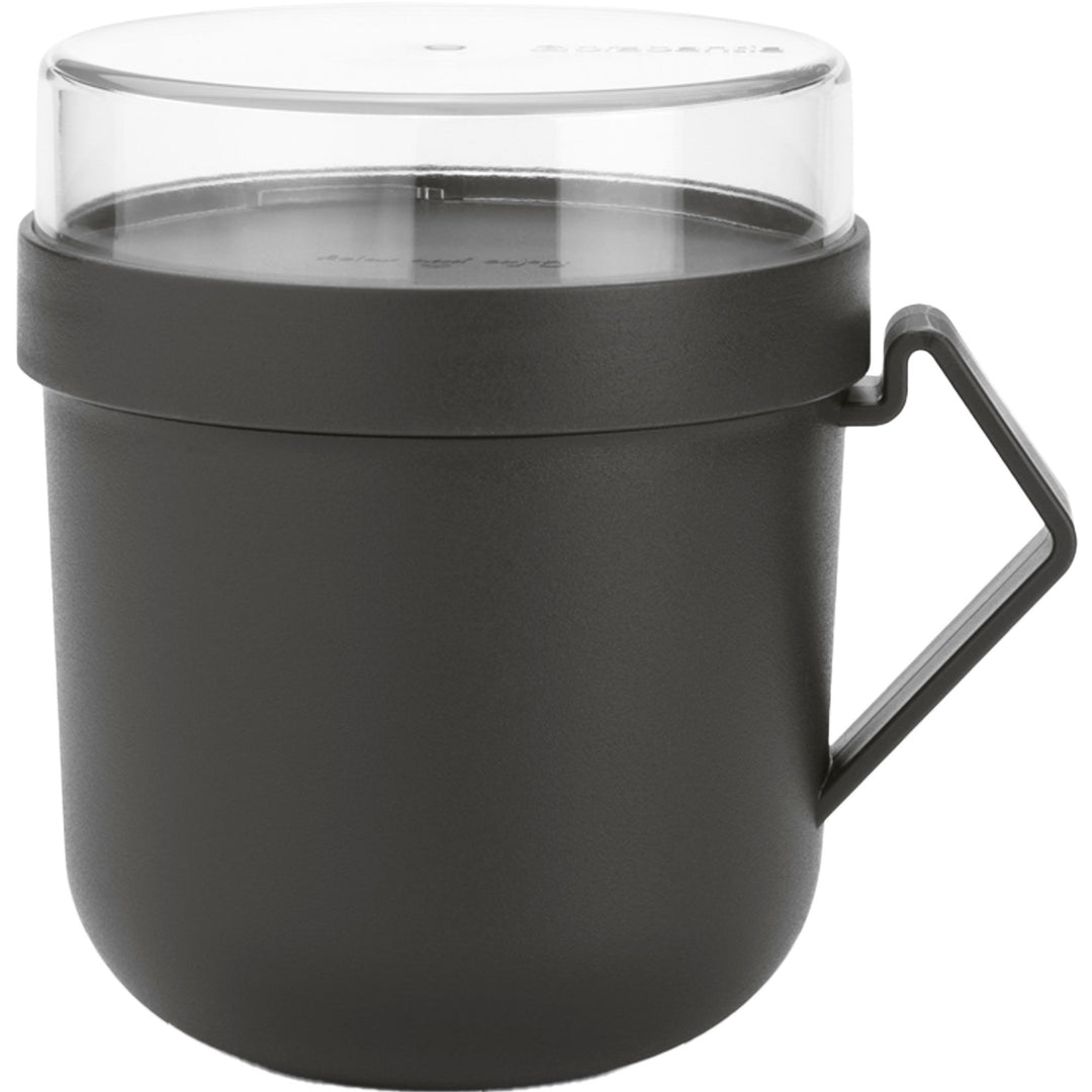 Brabantia Brabantia Make & Take suppekrus 0,6 liter, mørkegrå – produktvisning (Madkasse)