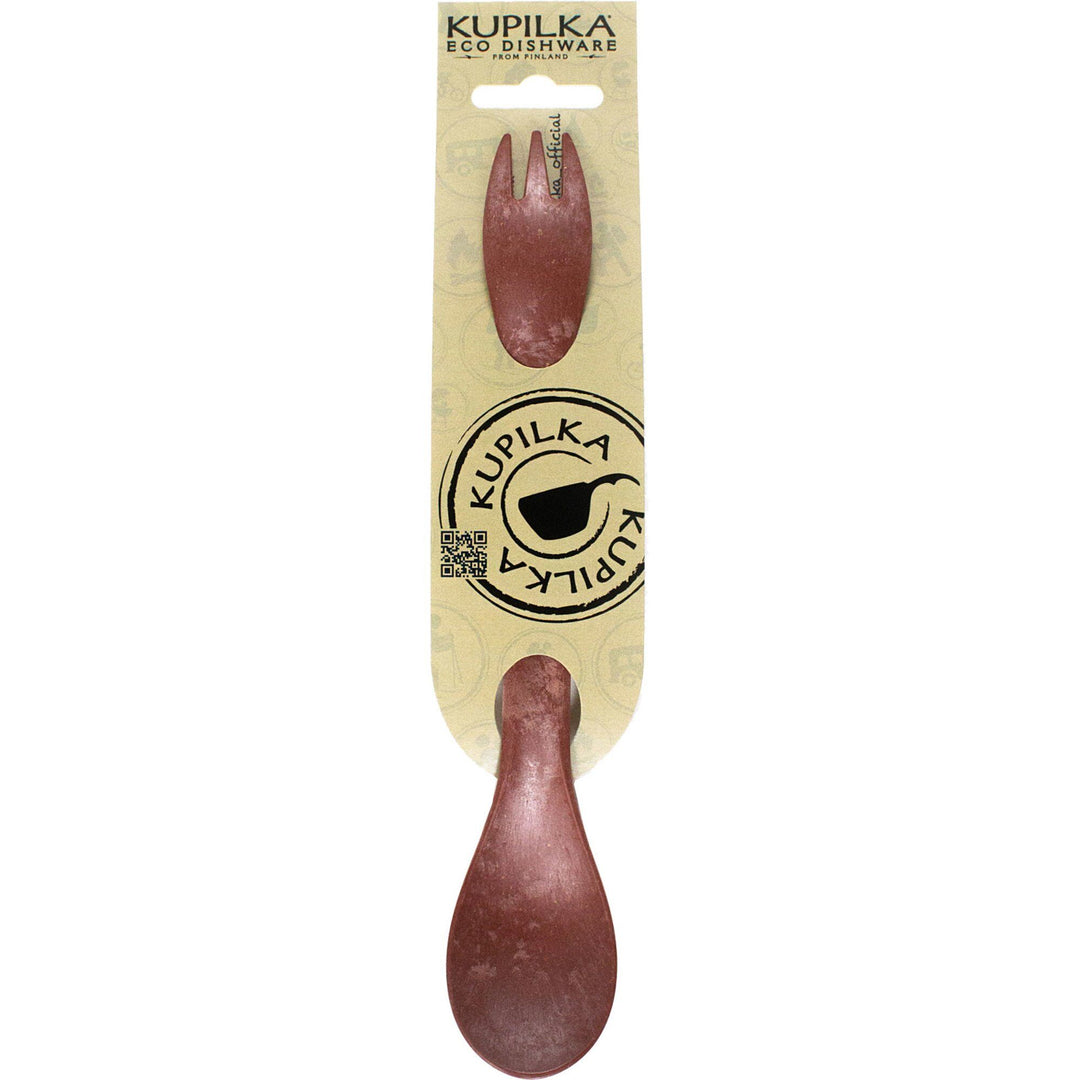 Kupilka Kupilka 225 spork, rød ❤ billede i brug i kategorien Spork