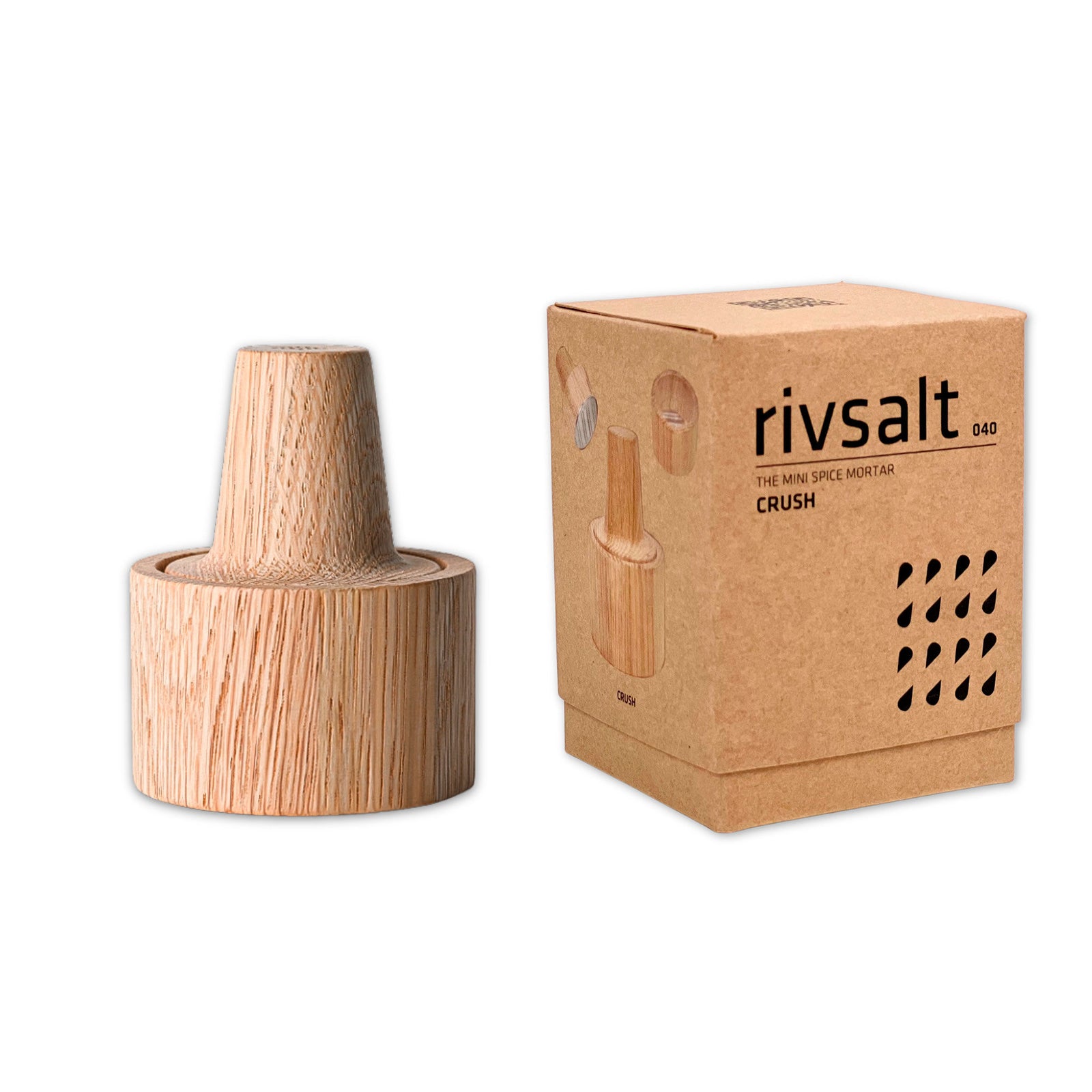 Rivsalt Rivsalt Crush minikværn – close-up (Krydderikværn)