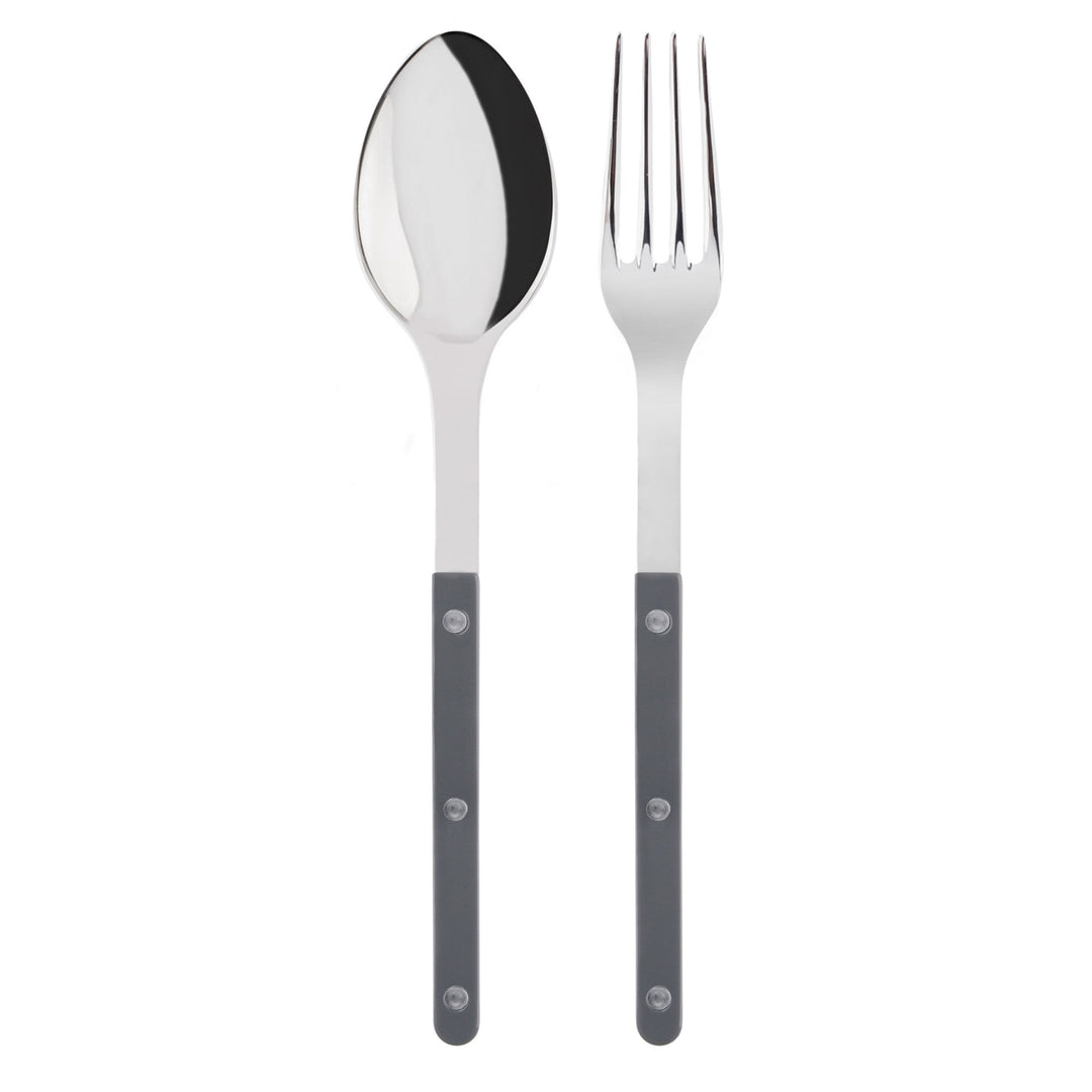 Sabre paris Sabre paris Sabre Bistrot Solid Serveringssæt, mørkegrå – produktbillede (Serveringsbestik)