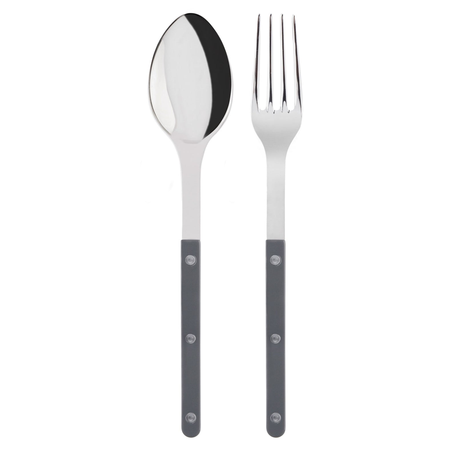 Sabre paris Sabre paris Sabre Bistrot Solid Serveringssæt, mørkegrå – produktbillede (Serveringsbestik)