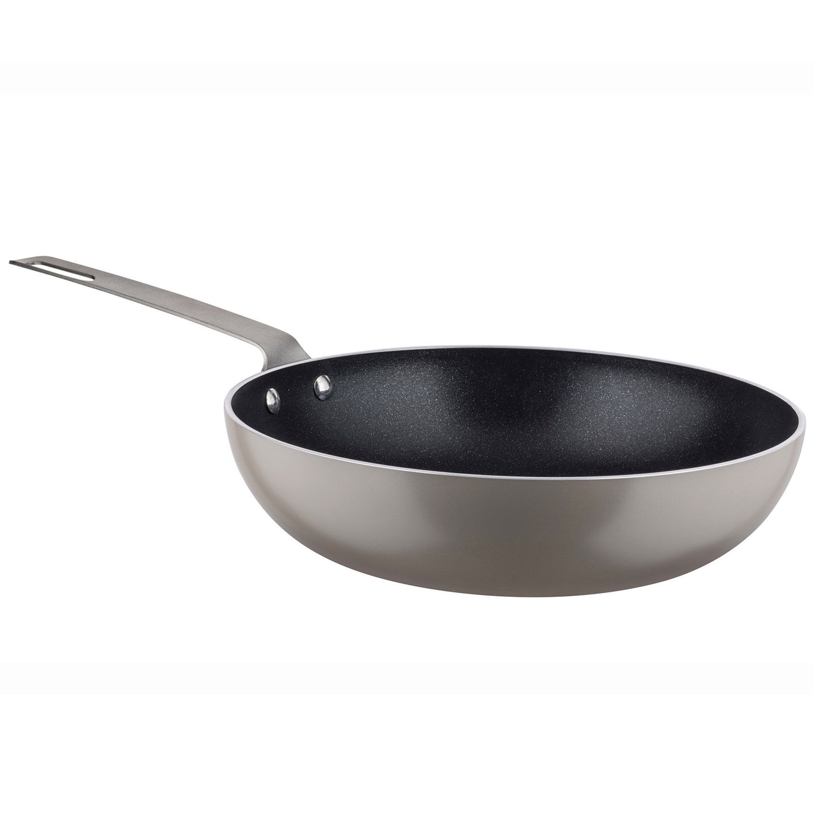 Alessi Alessi Tama wok 28 cm, grå – billede i brug (Wok)