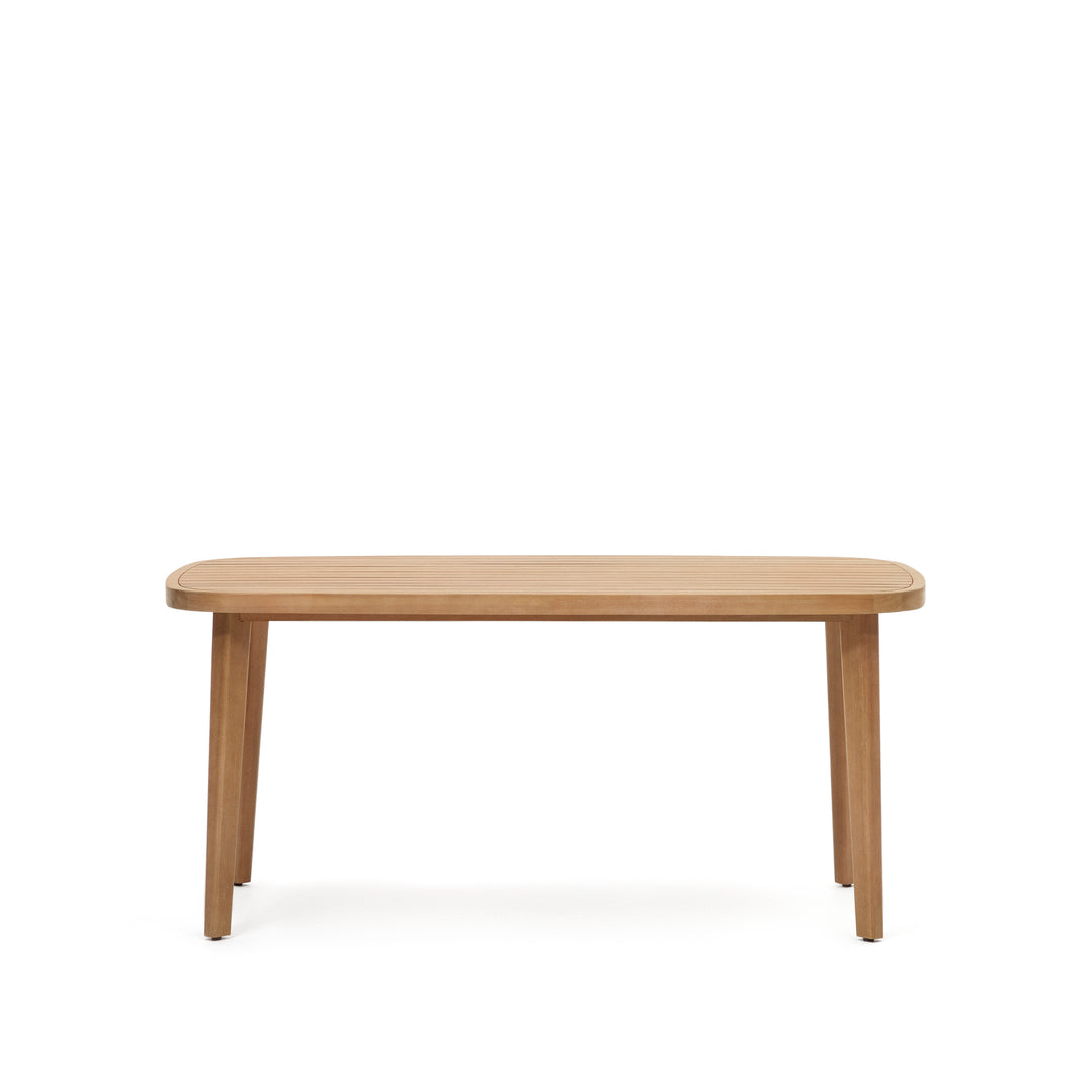 KAVE HOME Maset havebord rektangulær natur eukalyptustræ 170x90
