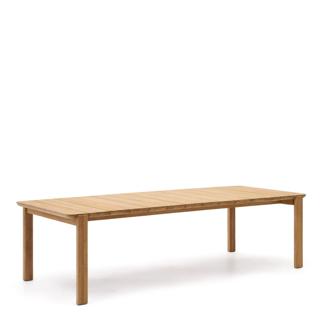 KAVE HOME Icaro havebord rektangulær natur teaktræ 280x112