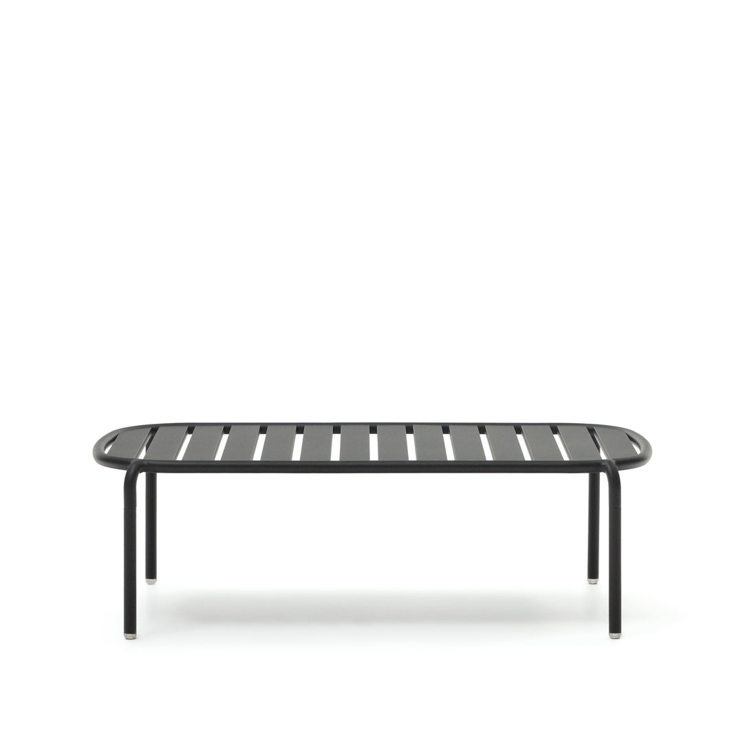 KAVE HOME Joncols havebord rektangulær grå aluminium 113x65