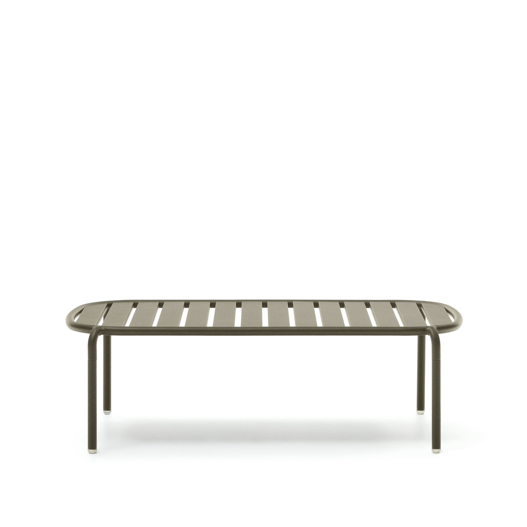 KAVE HOME Joncols havebord rektangulær grøn aluminium 113x65