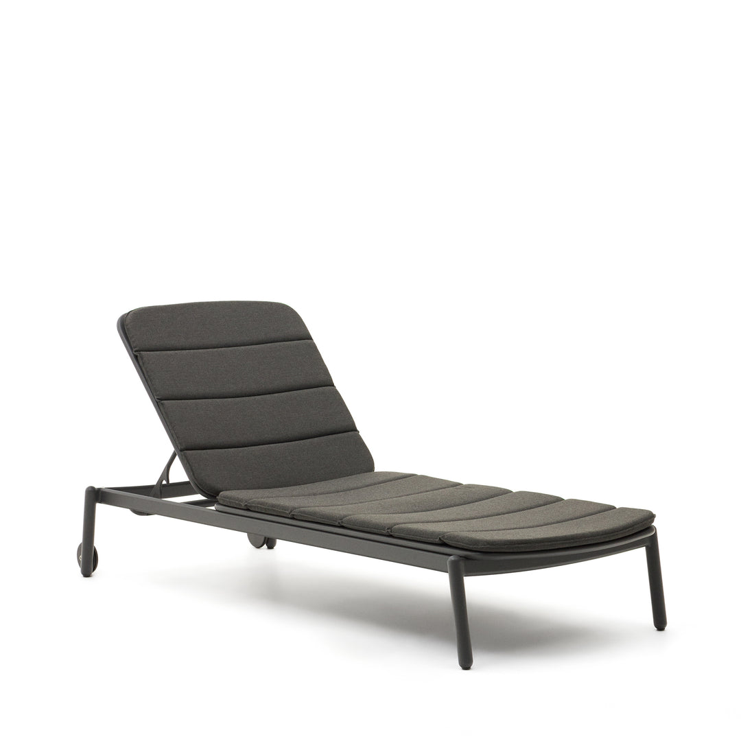 KAVE HOME Marcona solseng m. 4 pos. sort aluminium