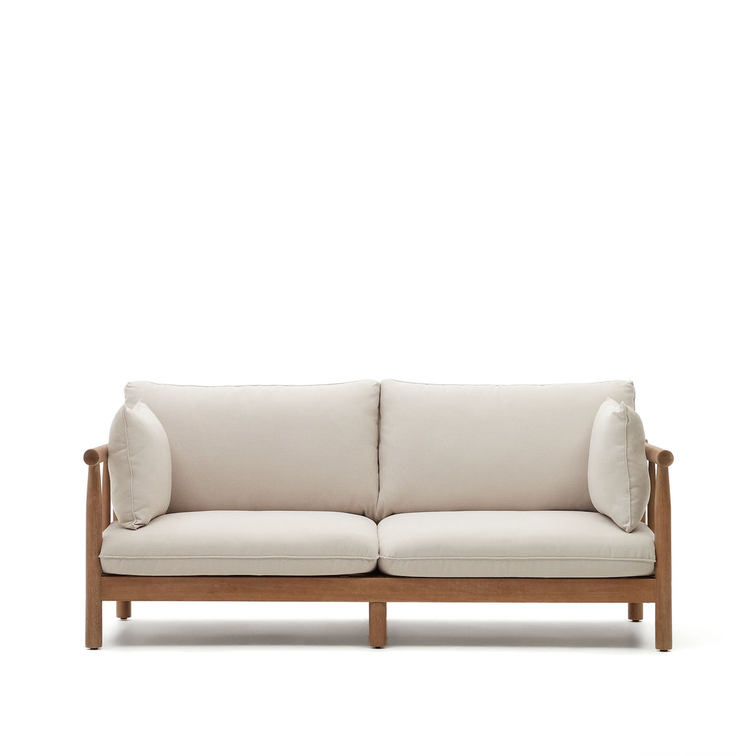 Produktbillede af KAVE HOME Sacova udendørs 2 pers. sofa eukalyptustræ 195cm i premium kvalitet