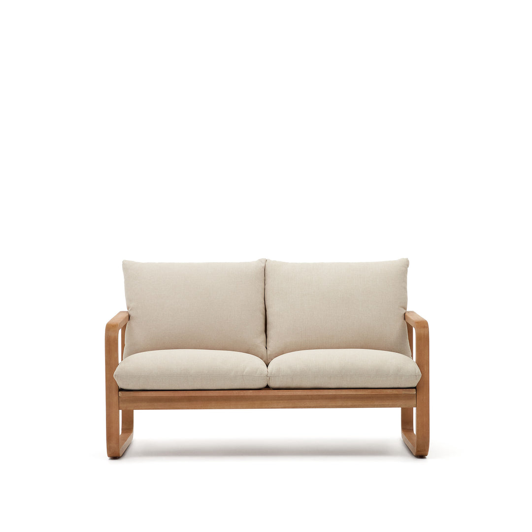 KAVE HOME Sacaleta udendørs 2 pers. sofa eukalyptustræ