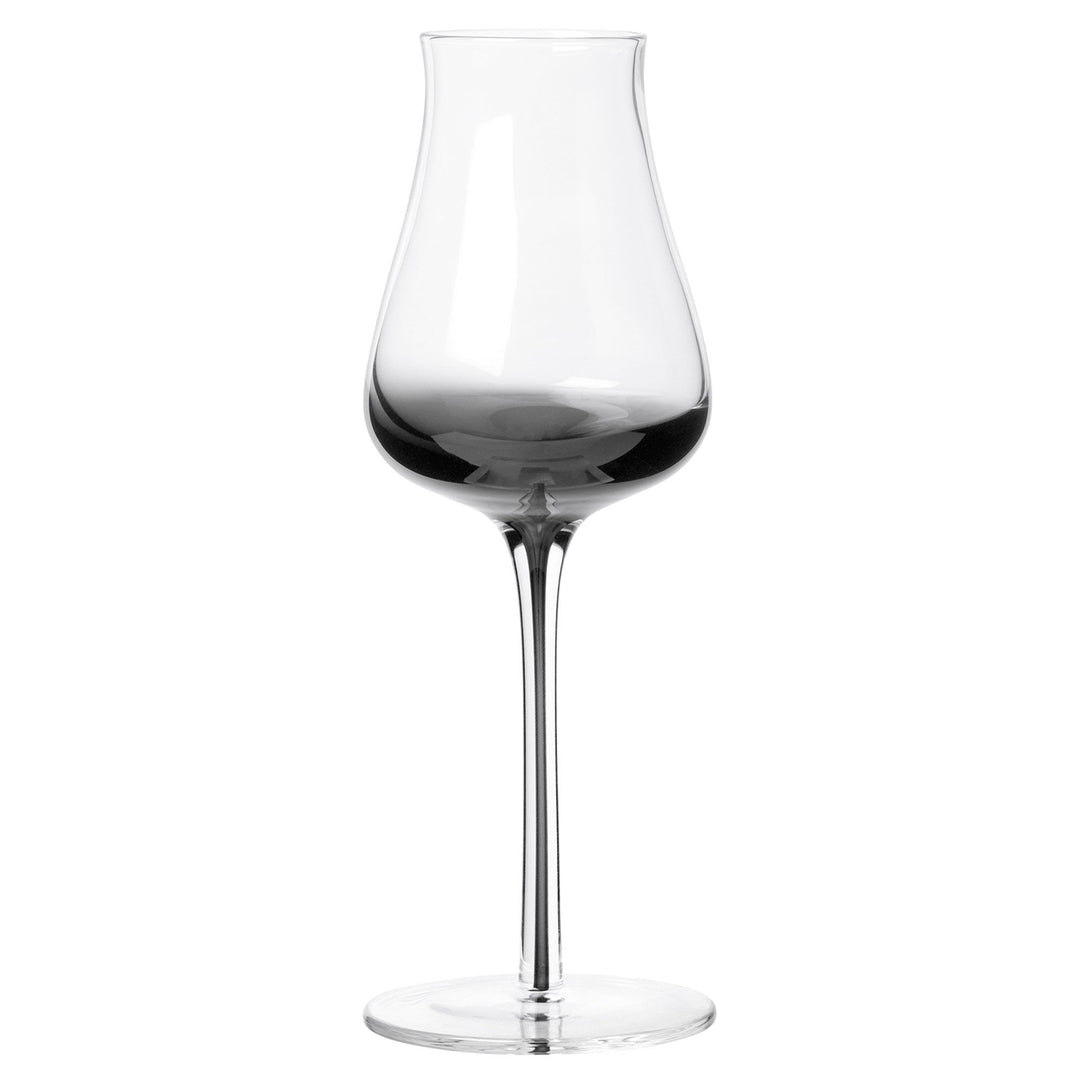 Broste Broste Smoke Spiritusglas 15 cl, grå ❤ produktbillede i kategorien Dessertvinglas