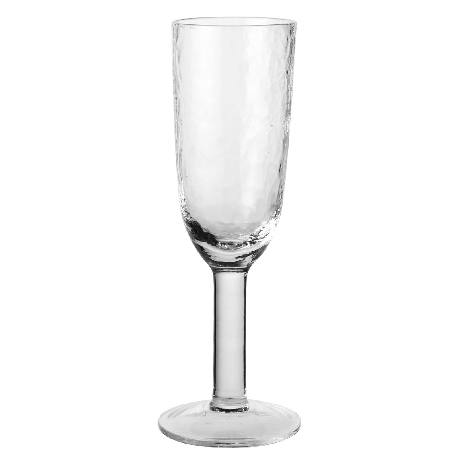 Broste Broste Slået champagneglas, klart ❤ frontbillede (Champagneglas)