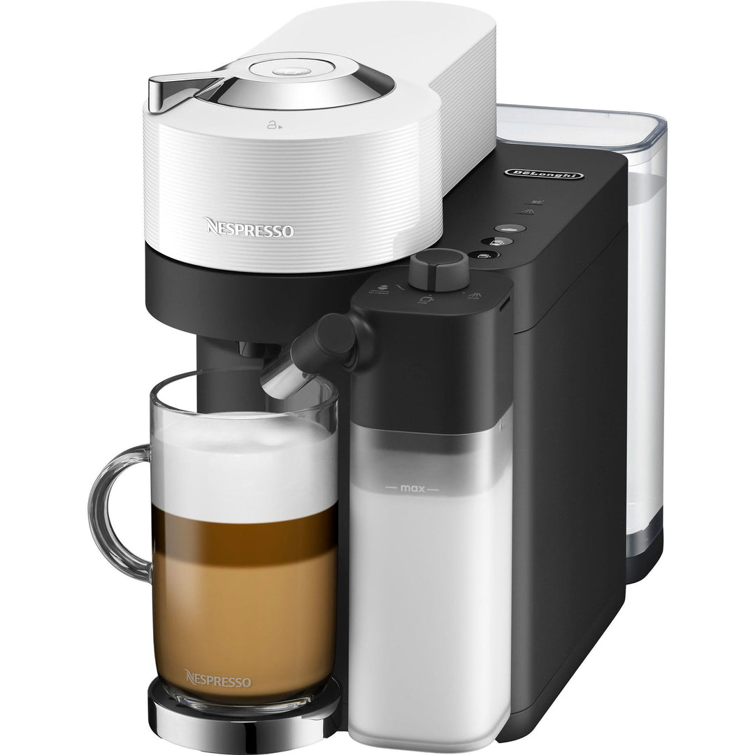 Nespresso Nespresso Vertuo Lattissima kapselmaskine, matt white & glossy ❤ frontbillede (Kapselmaskiner)