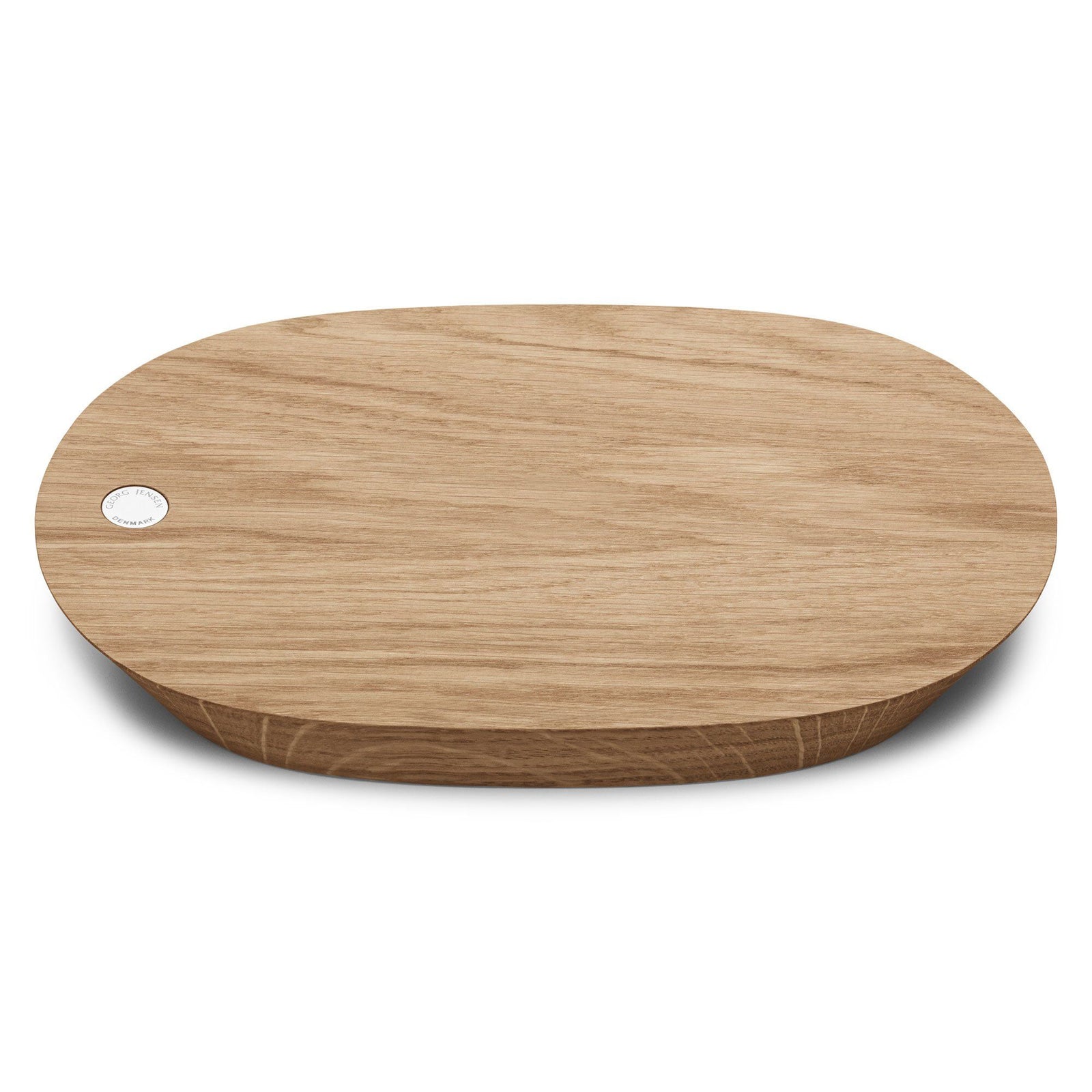 Georg jensen Georg jensen Alfredo serveringsbakke 18,7 x 27,5 cm, eg, lille ❤ close-up (Serveringsbakke)