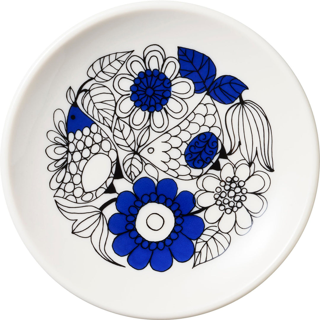 Arabia Arabia Pastoraali asiet, 10,5 cm, blå – frontbillede (Fad)