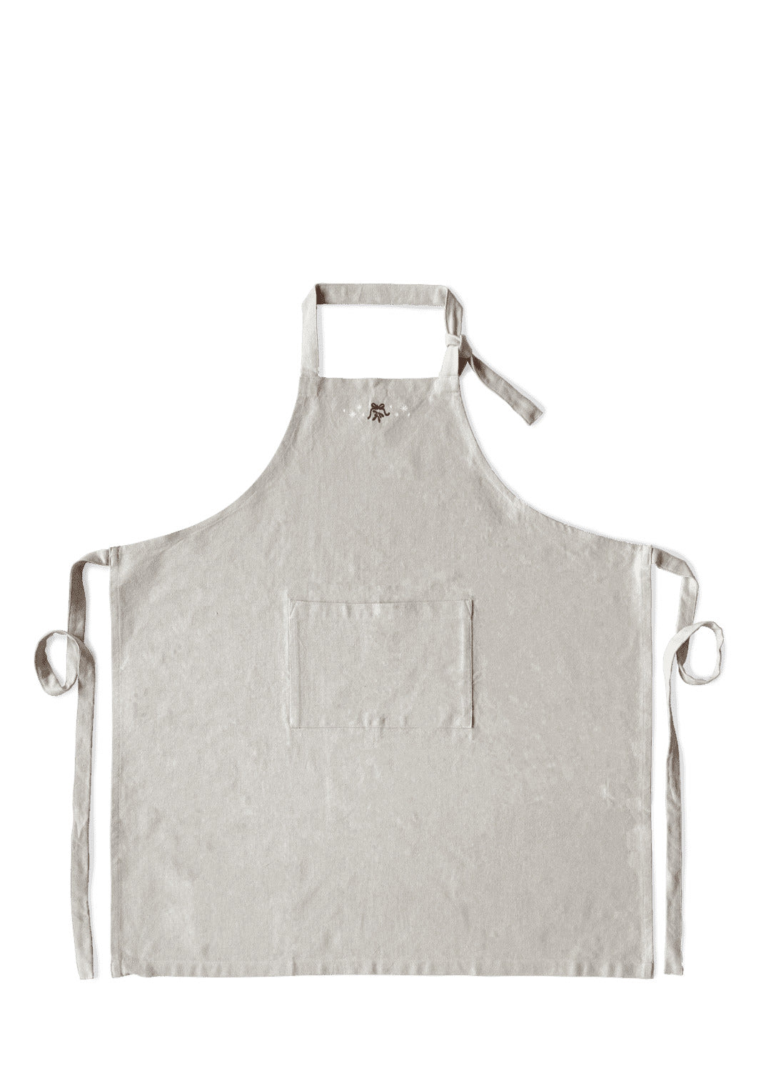 Produktbillede af Juna Christmas Fable Forklæde one size sand i premium kvalitet