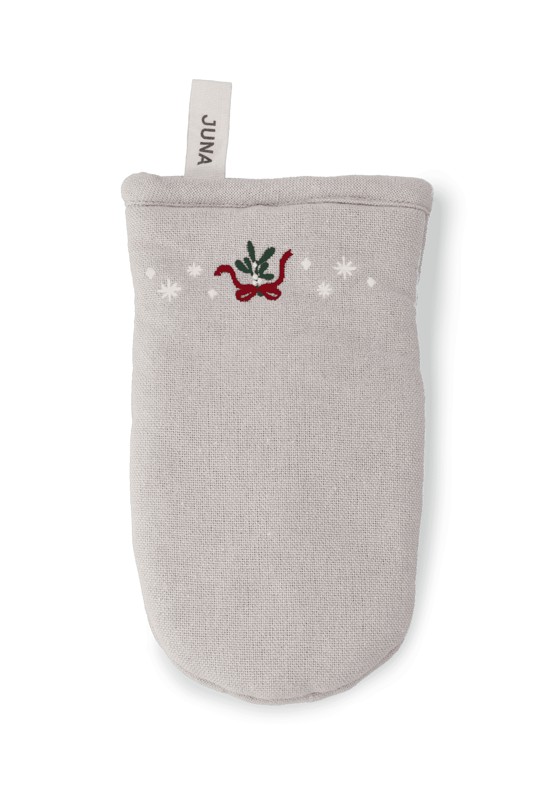 Produktbillede af Juna Christmas Fable Ovnhandske sand i premium kvalitet