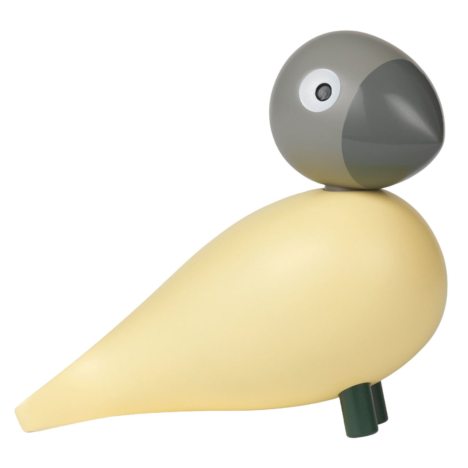 Kay bojesen Kay bojesen Årets Fugl 2025 Bella, grå/gul ❤ detaljebillede (Figur)