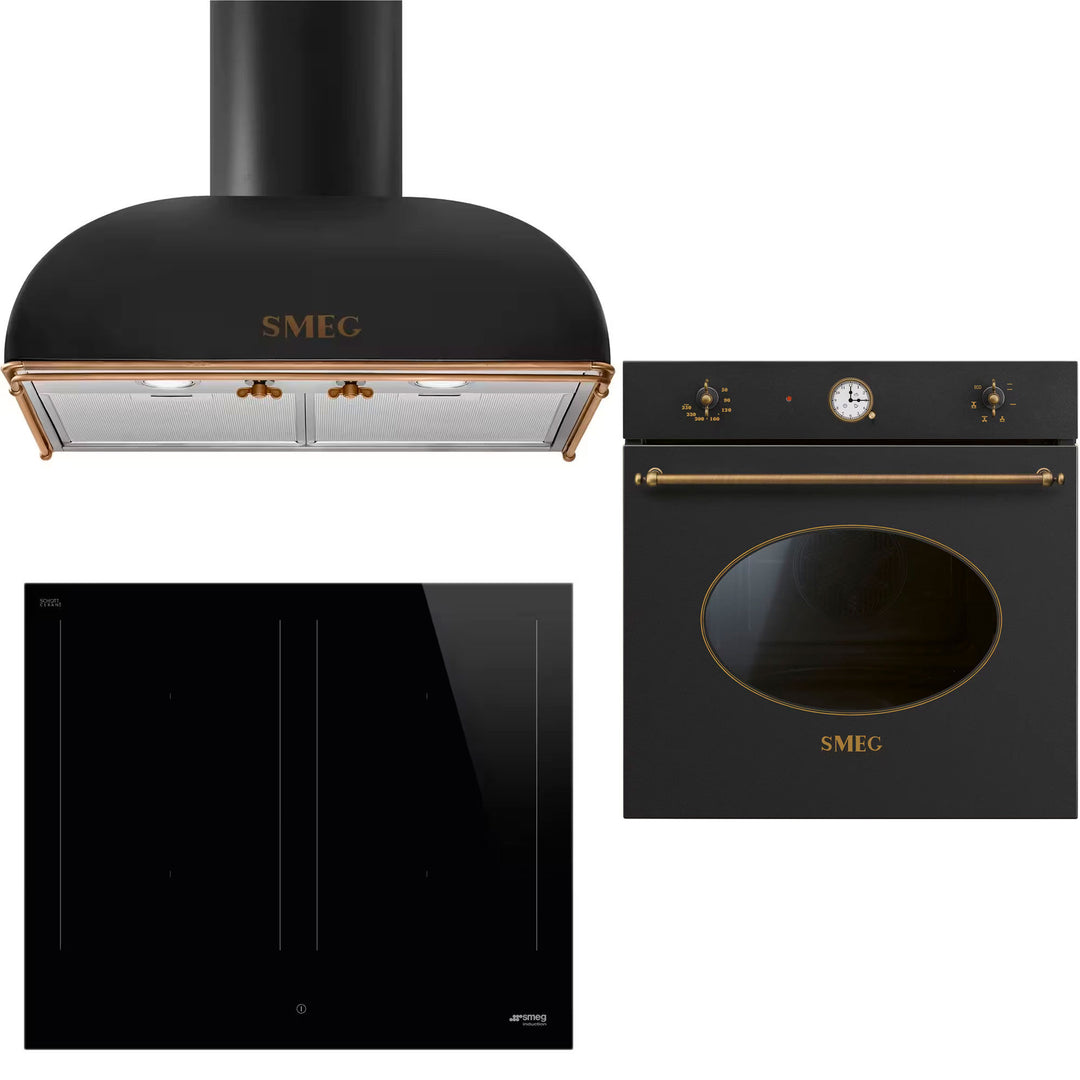 Smeg Smeg Colonial Hvidevarepakke, antracit – produktbillede (Ovn)
