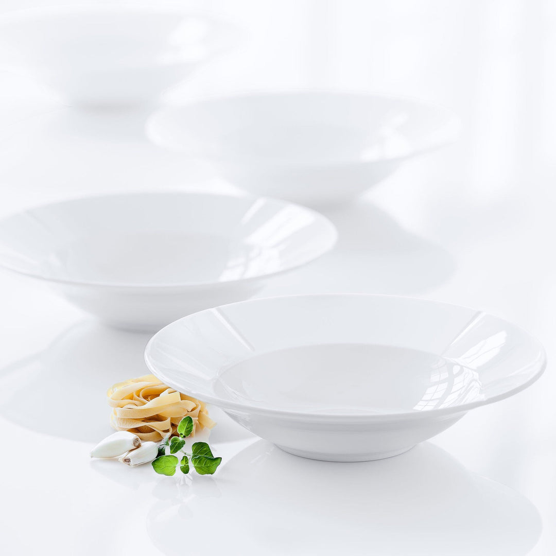 Rosendahl Rosendahl Grand Cru dyb tallerken hvid, Ø25 cm. 4 stk. ❤ produktvisning (Dyb tallerken)