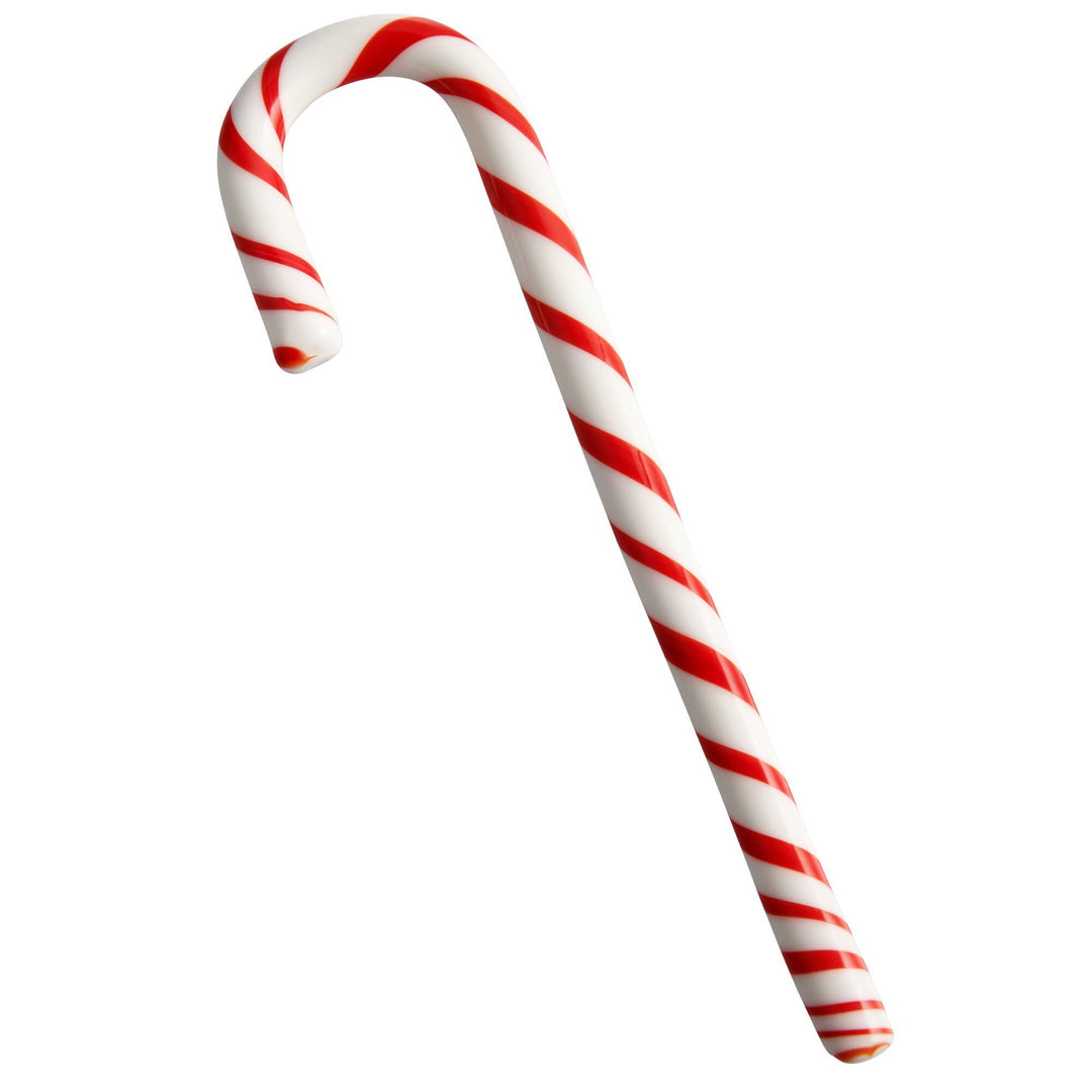 Kosta boda Kosta boda Polka glasdekoration, 17 cm, hvid/rød – vinkelbillede (Juledekoration)