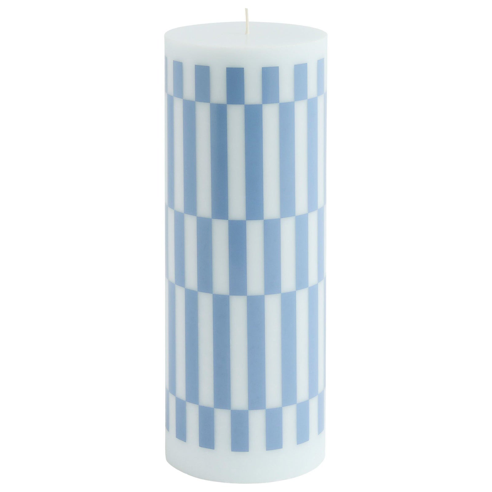 Hay Hay Column lys large, light blue/dusty blue check ❤ vinkelbillede (Lys)
