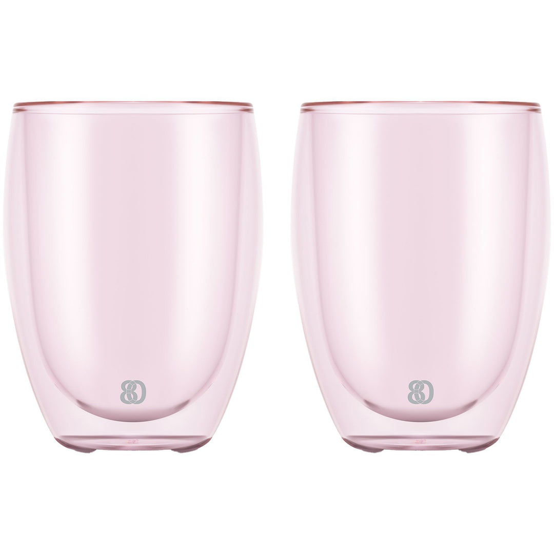Bodum Bodum PAVINA dobbeltsidet glas 35 cl, rosa, 2 stk. ❤ frontbillede (Glas)
