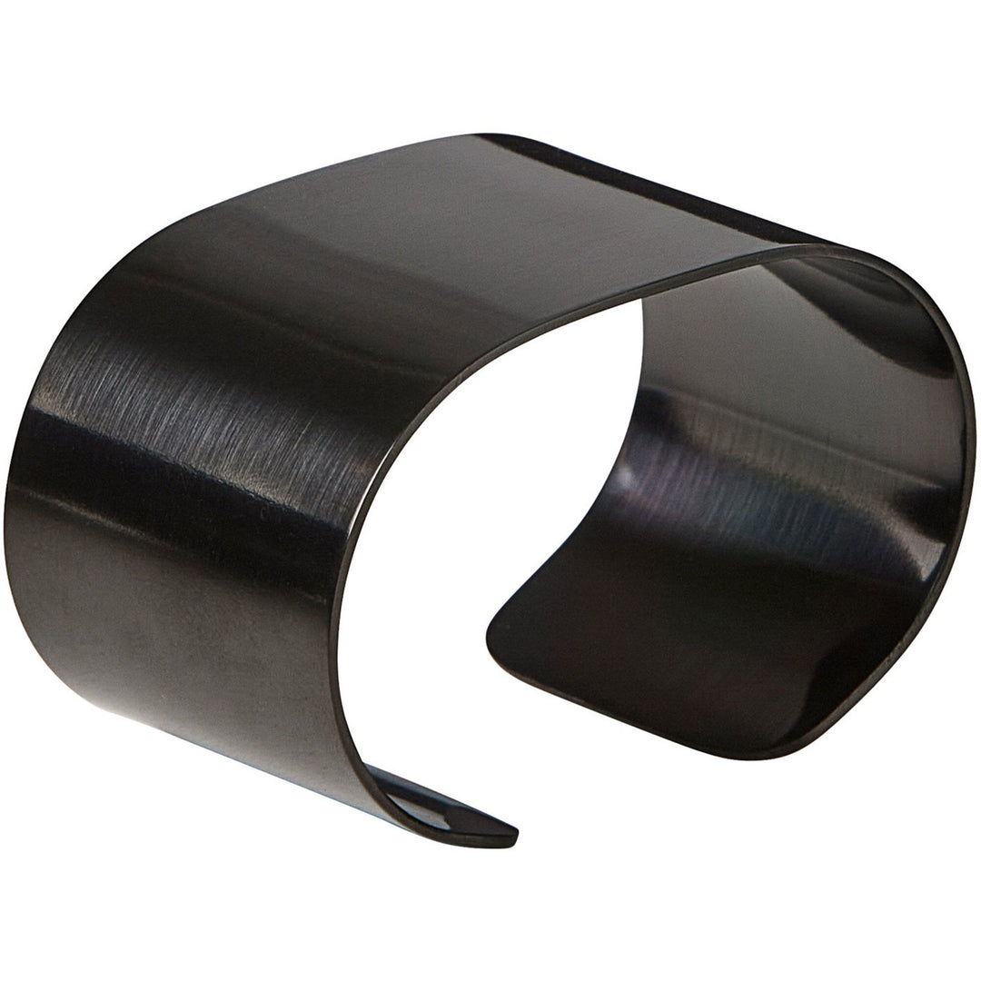 Aida Aida Raw servietring 4 stk. sort – frontbillede (Servietring)