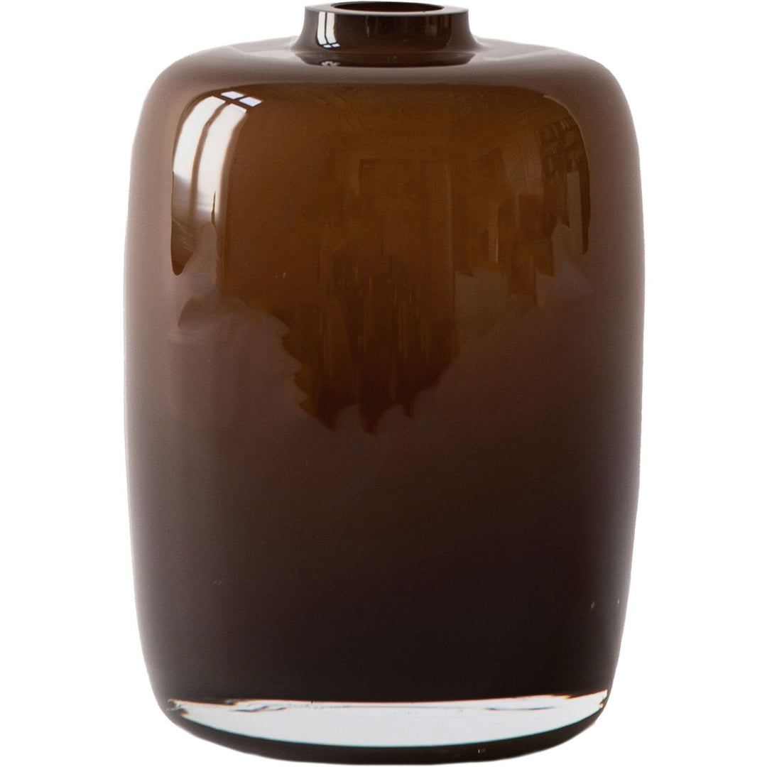 Tell me more Tell me more Verona vase, brown – frontbillede (Vase)
