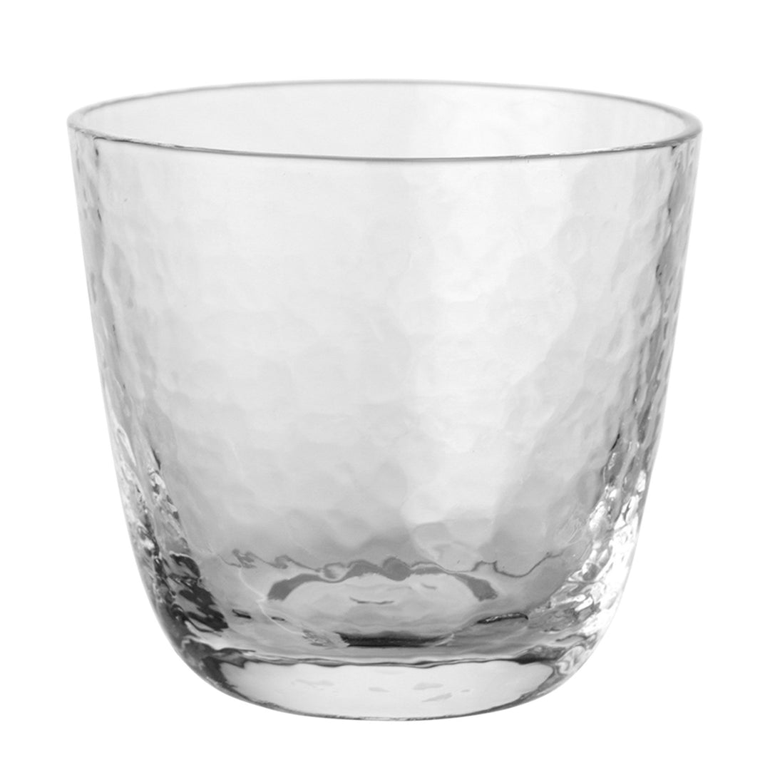 Broste Broste Hamret drikkeglas, klart – billede i brug (Glas)