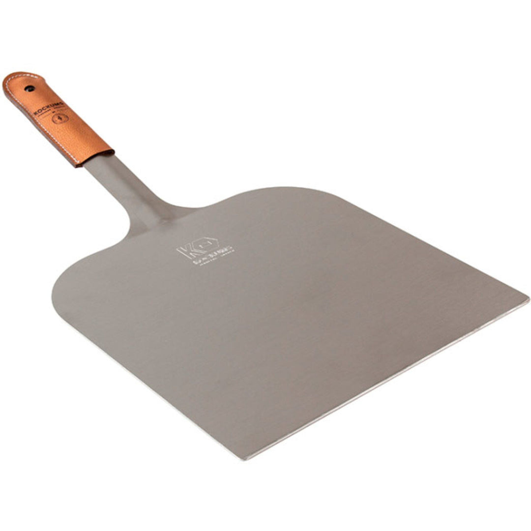 Kockums jernverk Kockums jernverk Pizzaspade, rustfrit stål/læder – vinkelbillede (Pizzaspade)