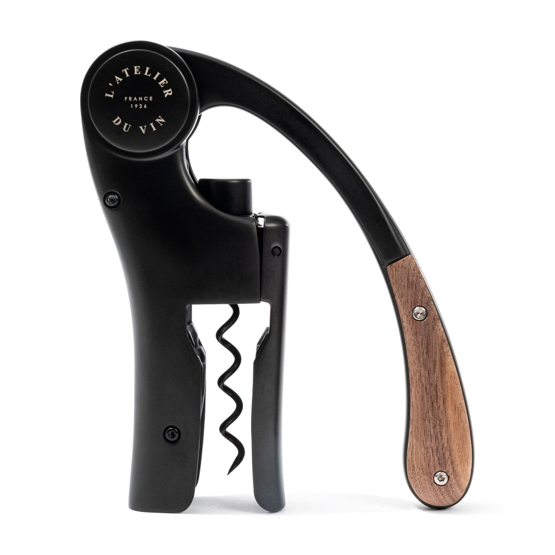 L atelier du vin L atelier du vin L Atelier du Vin Oeno Motion proptrækker, sort – frontbillede (Korkskruer)