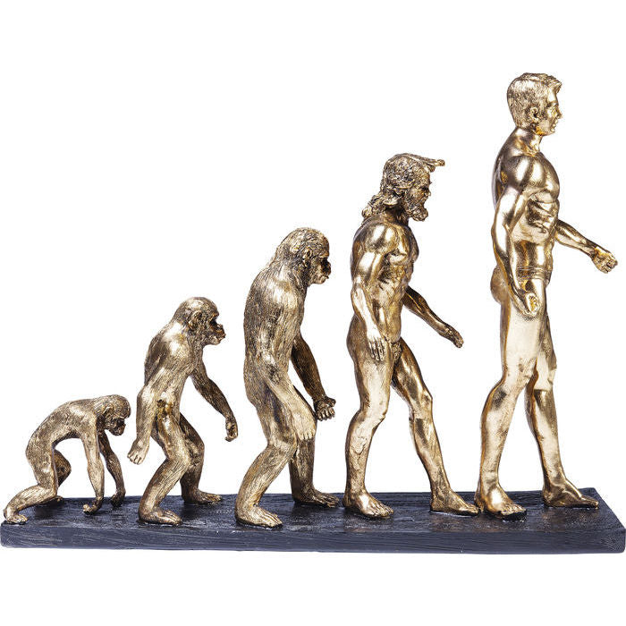 KARE DESIGN Evolution figur guld polyresin H:42,5