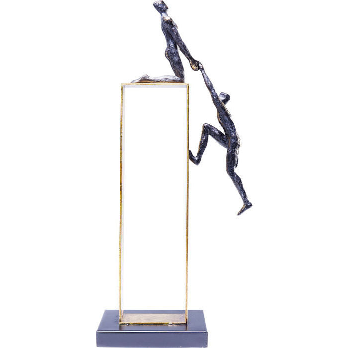 KARE DESIGN Object Elements Come Together  figur polyresin og stål H:51