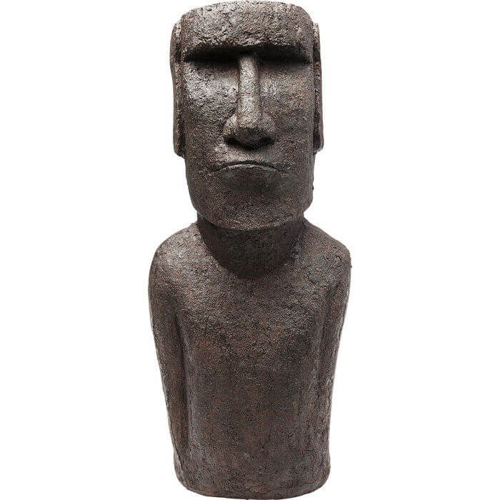 KARE DESIGN Easter Island skulptur håndlavet stentøj 59 cm