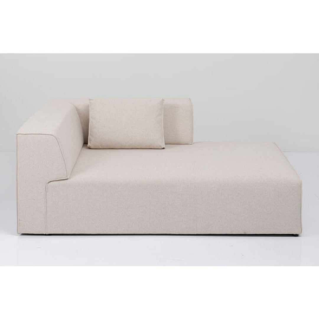 KARE DESIGN Infinity Ottomane Elements Cream Right modul creme polyester og polypropylen