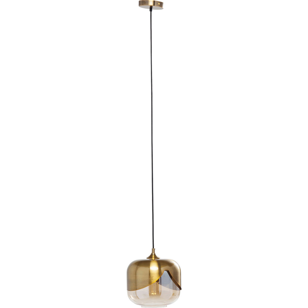 KARE DESIGN Golden Goblet loftlampe farvet glas/messingbelagt stål rund Ø25