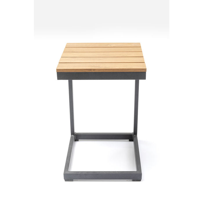 KARE DESIGN rektangulær Happy Day havebord aluminium og WPC 35x32