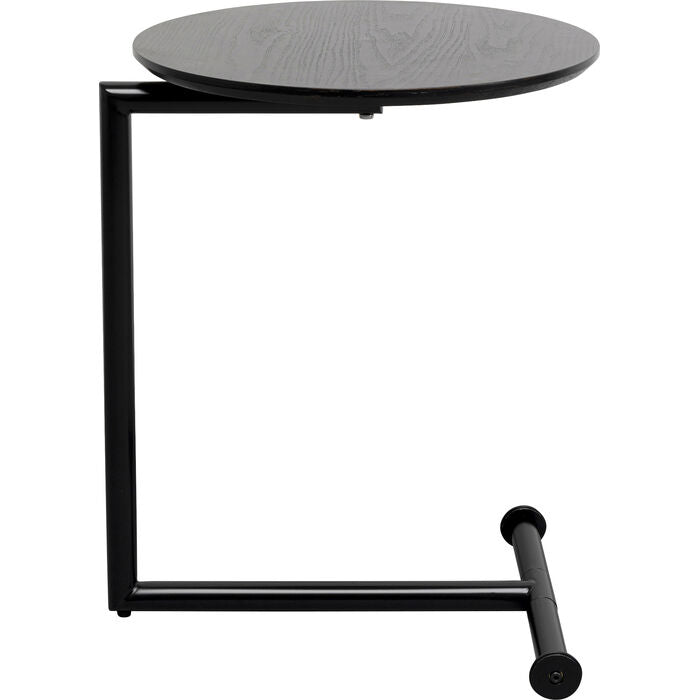 KARE DESIGN Easy Living Wood sidebord rund MDF og stål Ø46