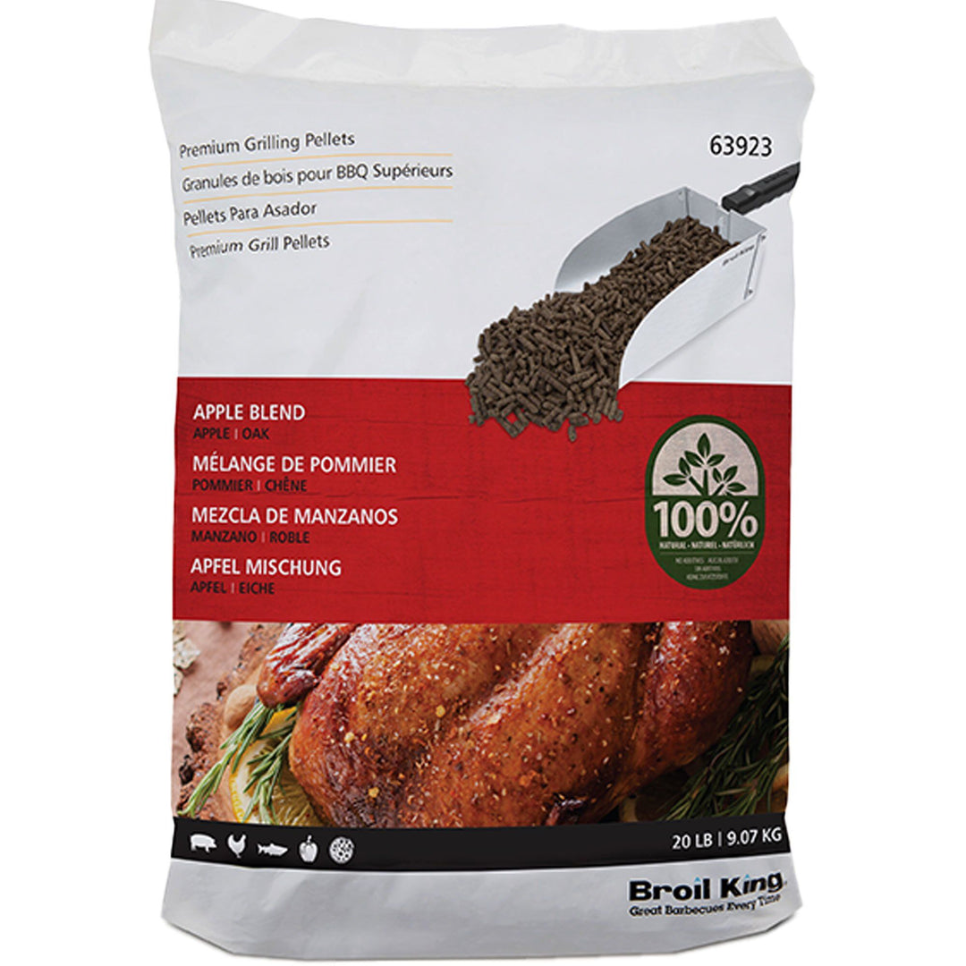 Broil king Broil king Træpiller 9 kg, eg/æble – vinkelbillede (Træpiller)