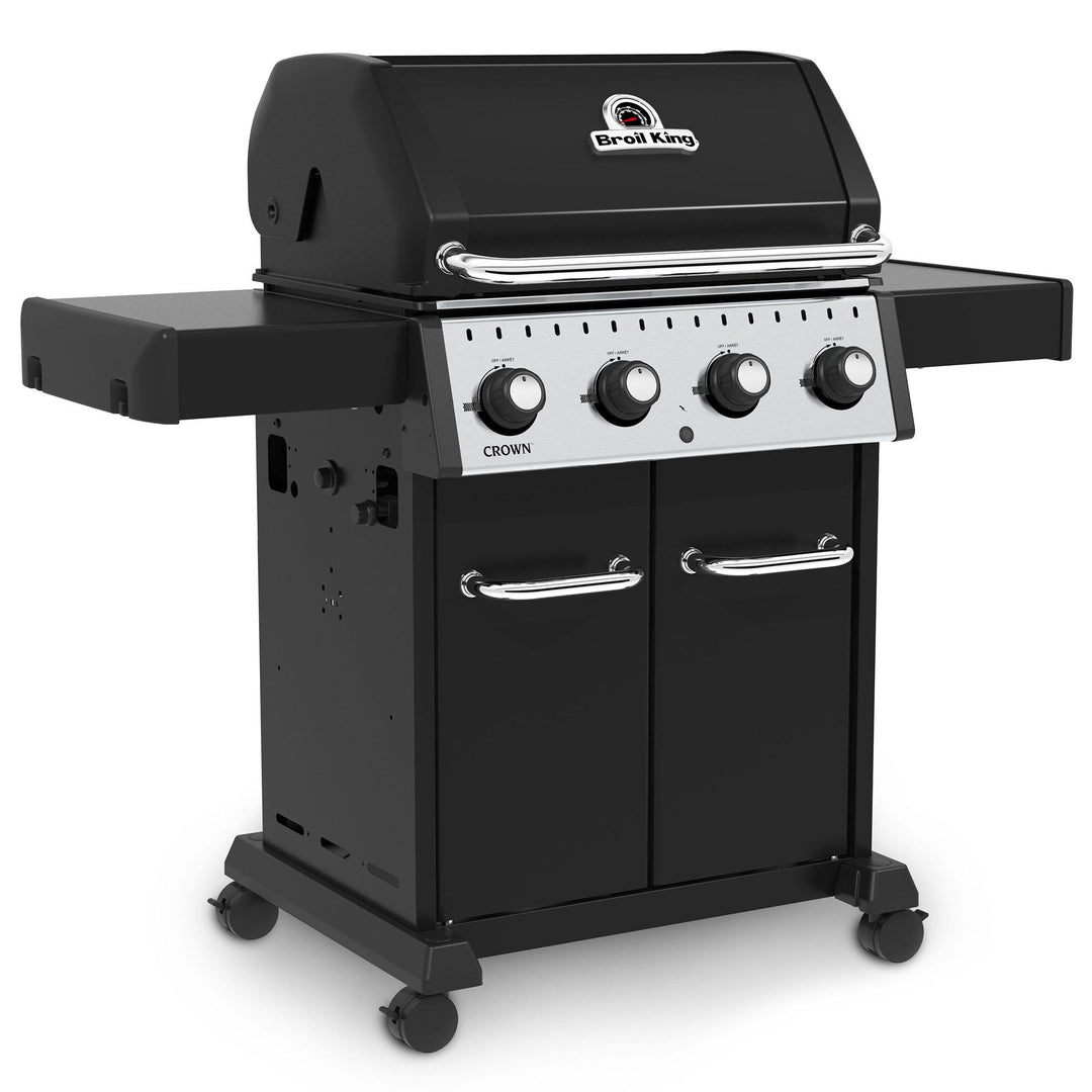 Broil king Broil king Crown 420 gasgrill, sort – frontbillede (Gasgrill)