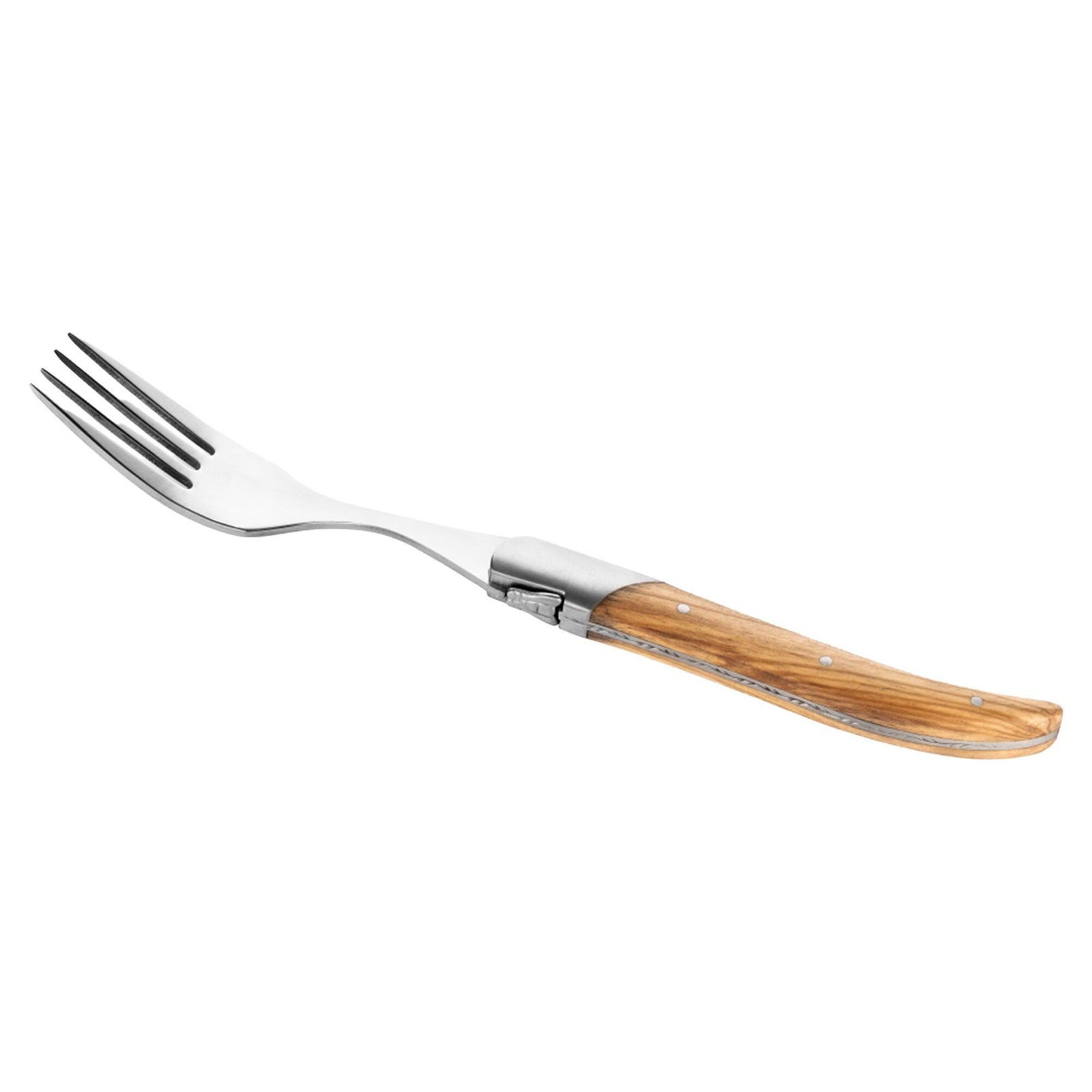 Laguiole Laguiole Gafflar 6-pak, oliventræ – detaljebillede (Gafler)
